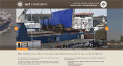 Desktop Screenshot of mit-chartering.com
